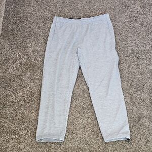 AND1 Mens Sweatpants! Mens Grey And Black Sz Xlg !!